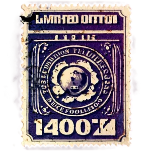 Limited Edition Vintage Stamp PNG 37 PNG