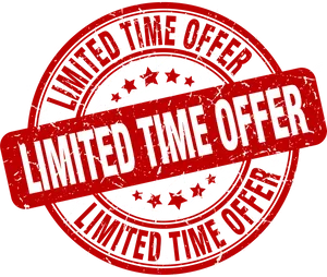 Limited Time Offer Stamp PNG image