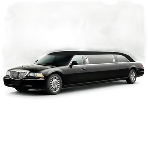 Limousine Black Car Png 06262024 PNG image