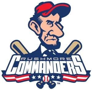 Lincoln Crushmore Commanders Mascot Logo PNG image