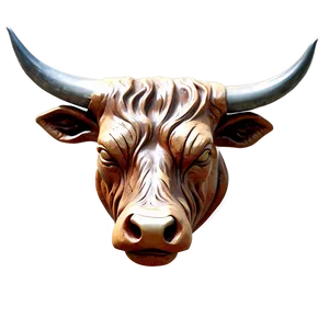 Line Art Bull Head PNG 06132024 PNG