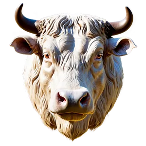 Line Art Bull Head PNG Ojm54 PNG
