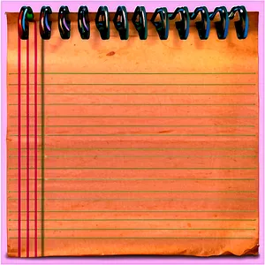 Lined Note Paper PNG 32 PNG