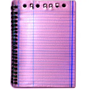 Lined Notebook Paper Texture Png 22 PNG image