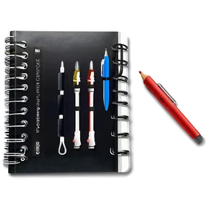 Lined Notebook PNG 05252024