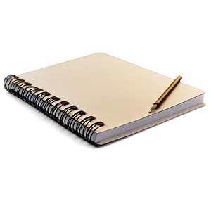 Lined Notebook PNG Cyo