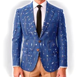Linen Suit PNG 05242024