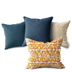 Linen Throw Pillow PNG Rrh
