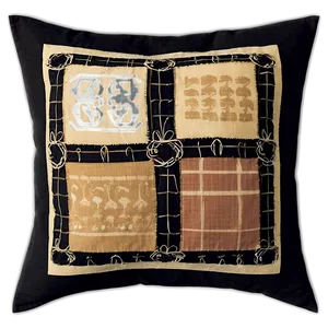 Linen Throw Pillow PNG Tpb