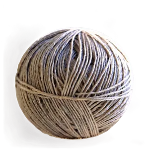 Linen Yarn Ball PNG 06212024