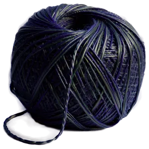 Linen Yarn Ball PNG 11