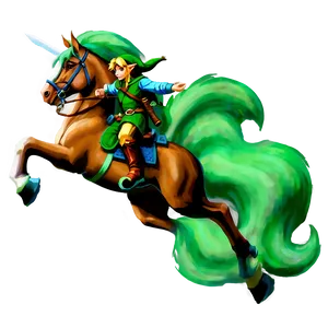 Link And Epona Png Okk PNG image