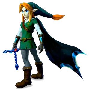 Link And Midna Png 8 PNG image