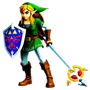 Link And Zelda PNG 05212024