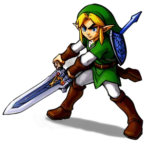 Link In Battle PNG 33