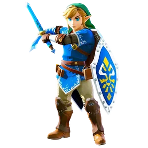 Link In Botw Armor PNG Vbl71