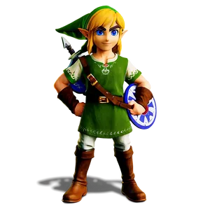 Link In Champion's Tunic PNG 05212024 PNG