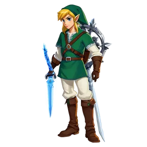 Link In Snowquill Gear PNG Sgk PNG