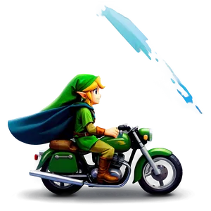 Link Riding Motorcycle PNG 99 PNG