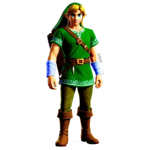 Link's Green Tunic PNG Ibe
