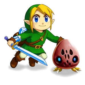 Link With Korok PNG 93 PNG
