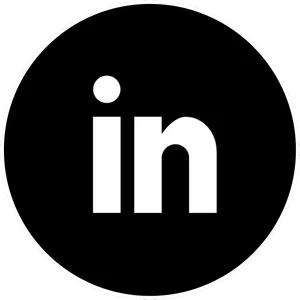 Linked In Logo Black Background