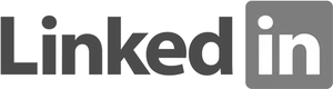 Linked In Logo Black Background PNG image
