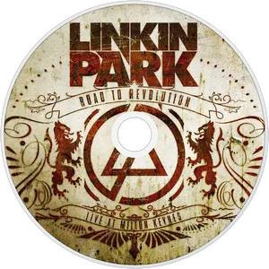 Linkin Park Roadto Revolution C D PNG image