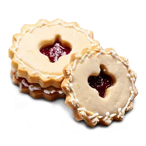 Linzer Cookies PNG 62
