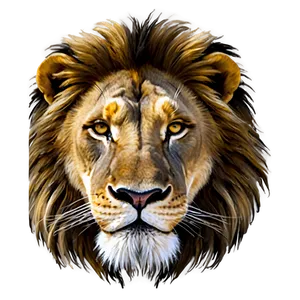 Lion Face Drawing PNG Hjj PNG