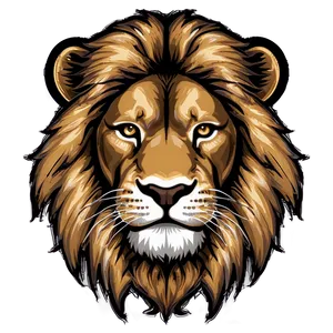 Lion Face Mascot Png Rqr22 PNG image