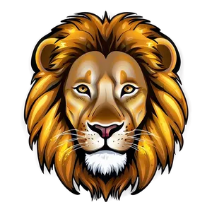 Lion Face Vector PNG Uak61 PNG