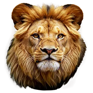Lion Facial Expression PNG Fjg52 PNG