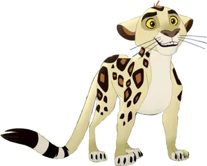 Lion Guard Animated Character Fuli