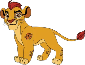 Lion Guard Animated Character PNG image