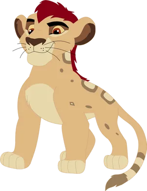 Lion Guard Animated Character PNG image