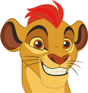 Lion Guard Animated Character Kion PNG image