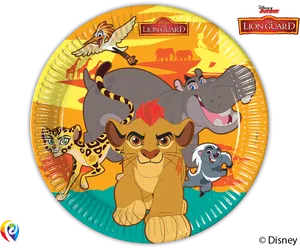 Lion Guard Characters Circle PNG image