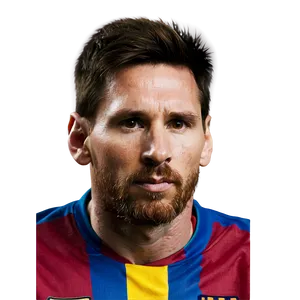 Lionel Messi Close-up PNG 35 PNG