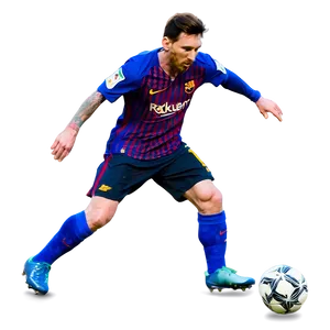 Lionel Messi Dribbling Png 94 PNG image