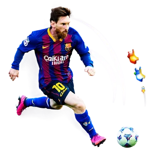 Lionel Messi Dribbling Png Nhb86 PNG image