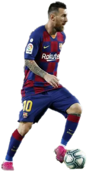 Lionel Messi F C Barcelona Action PNG image