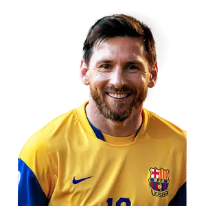 Lionel Messi Winning Smile PNG Bht72 PNG
