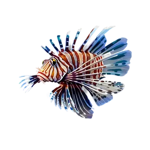 Lionfish In The Sea PNG 06292024