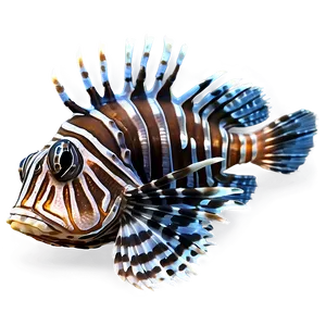 Lionfish Marine Life PNG Vac PNG
