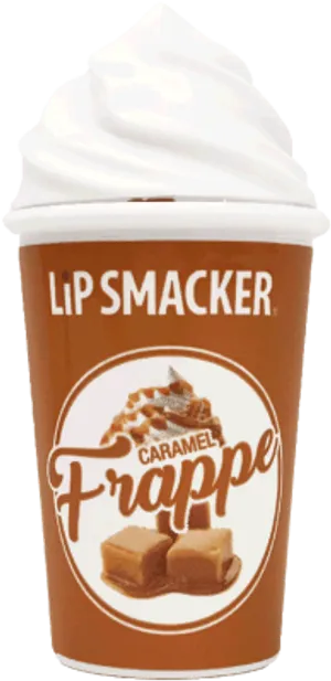 Lip Smacker Caramel Frappe Cup PNG image