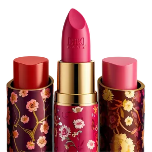 Lipstick In Floral Case PNG Hqd80 PNG