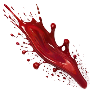 Liquid Life: Blood Splash PNG 04302024