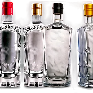 Liquor Bottle C PNG image