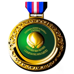 Literary Award Medal PNG Tpc